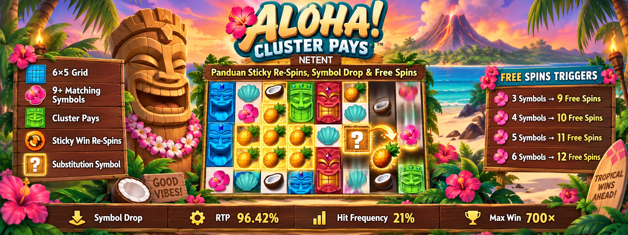 Aloha! Cluster Pays
