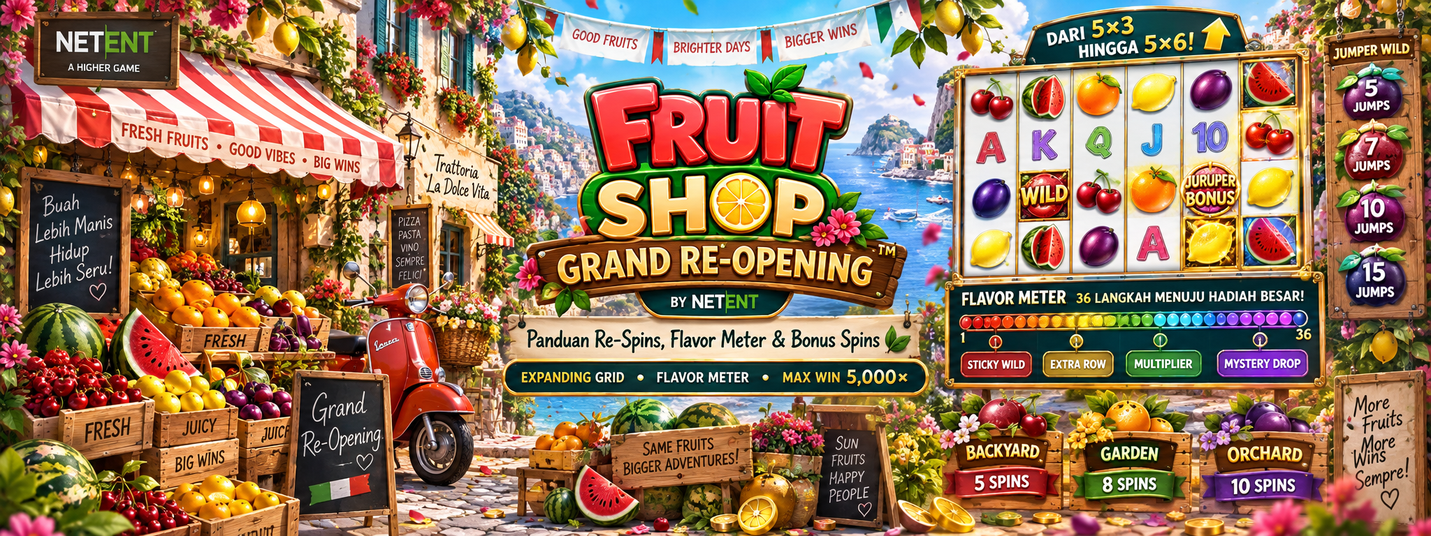 Fruit Shop Grand Re-Opening